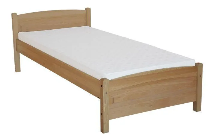 Bett 180 x 200 cm Buche Natur Abbildung