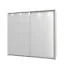 Rahmen für Kleiderschrank 220 x 208 cm, Farbe: Kaschmir
