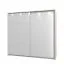 Rahmen für Kleiderschrank 220 x 208 cm, Farbe: Kaschmir