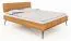 Einzelbett / Gästebett Rolleston 01 Kernbuche massiv geölt - Liegefläche: 140 x 200 cm (B x L)