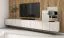 TV-Schrank | Kaschmir | Push-to-open Funktion | 10 Türen | 20 Fächer | 350 x 40 x 40 cm | kann hängend oder stehend aufgebaut werden | TV-Möbel