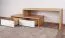 TV - Unterschrank Wooden Nature 107 Eiche teilmassiv geölt - 185 x 60 x 45 cm (B x H x T)