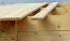 Holz-Gartenhaus 2,98 x 2,48 Meter (inkl. Dach) | Naturbelassen | Satteldach | 34 mm Blockbohlen-Haus Abbildung