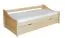 Bett Kiefer 90 x 200 cm Natur Abbildung