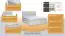 Boxspringbett SIMILAN, Box: Bonell - Federkern, Matratze: Taschen - Federkern, Top Matress: Schaumstoff - Liegefläche: 120 x 200 cm - Farbe: Weiß