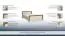 Doppelbett Badile 20, Farbe: Kiefer Weiß / Braun - 160 x 200 cm (B x L)