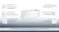 Waschtischunterschrank Bikaner 07 mit Siphonausschnitt, Farbe: Weiß glänzend – 50 x 119 x 45 cm (H x B x T)