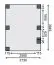 Einzelcarport Classic 1 mit Stahl-Dach Variante B SET inkl. einem Einfahrtsbogen; Grundfläche: 8,8 m²