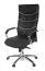 Ergonomischer Drehstuhl XXL Apolo 30, Farbe: Schwarz / Chrom, mit super bequemen Soft-Air Formpolstern
