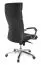 Ergonomischer Drehstuhl XXL Apolo 30, Farbe: Schwarz / Chrom, mit super bequemen Soft-Air Formpolstern