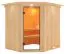Sauna Emma 04, 68 mm Wandstärke - 210 x 184 x 202 cm (B x T x H)