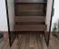 Vitrinenschrank mit zwei Glastüren Chaabane 01 | Farbe: Eiche Dunin / Schwarz | inkl. LED-Beleuchtung | Beine & Griffe: Metall | Maße: 194,5 x 91,5 x 39 cm