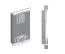 200 cm breiter Kleiderschrank mit 10 Fächern und 2 Türen | Farbe: Weiß Abbildung
