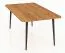 Couchtisch Rolleston 07 Kernbuche massiv geölt - Abmessungen: 90 x 90 x 48 cm (B x T x H)