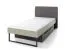 Schlafzimmer Komplett - Set C Authie, 5-teilig, Mintgrün / Eiche dunkel / Schwarz, angenehmes Design, harmonische Farben, einfache und rasche Montage