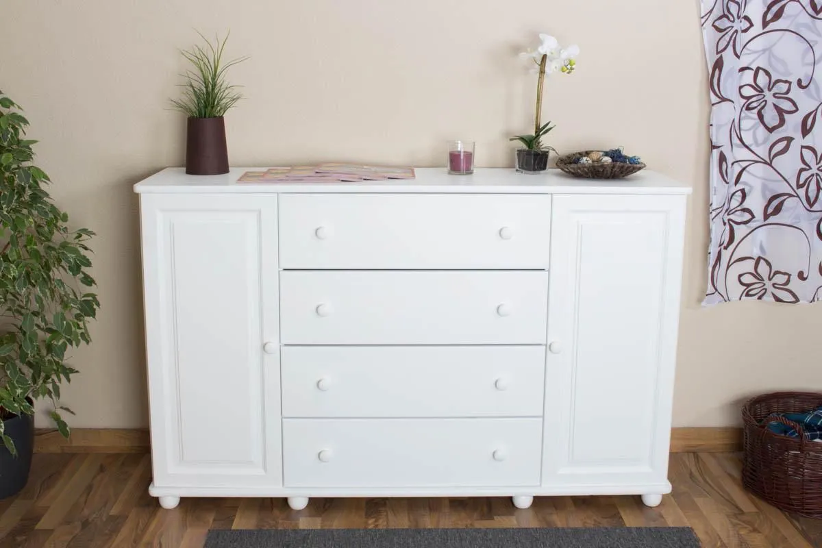 Sideboard, Anrichte, Kommode, 160 cm breit, Türen Anzahl 2, Höhe (cm) 100, Länge/Tiefe (cm) 160, Breite (cm) 42, Massivholz, Material Kiefer massiv, Sideboard, Anrichte, Kommode, 160 cm breit