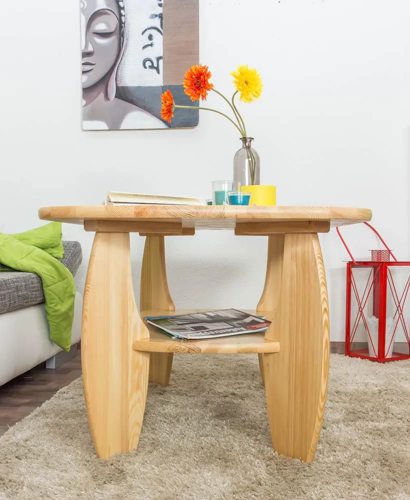 Massivholz Couchtisch Loungetisch Kiefer Farbe: Natur 60x110x75 cm, Wohnzimmertisch Beistelltisch Clubtisch massiv, Höhe (cm) 60, Länge/Tiefe (cm) 110, Breite (cm) 75, Massivholz, Material Kiefer massiv, Farbe Kiefer Natur, Massivholz Couchtisch