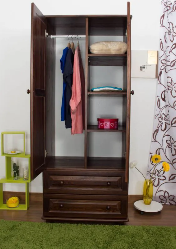 Kleiderschrank 80 cm breit