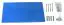 Lochwand P - Click mit 14 Haken und 3 Zubehörartikeln, Farbe: Blau, Maße: 40 x 90 x 35 cm (H x B x T)