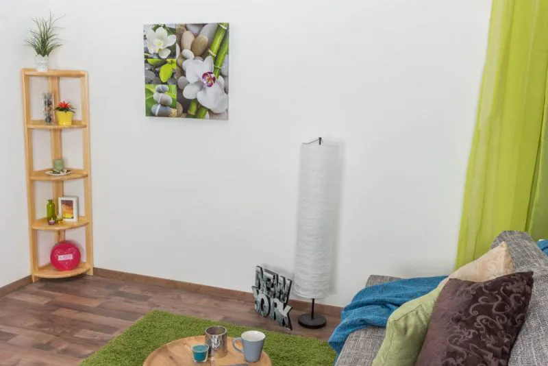 Standregal, 30 cm breit, Kiefer Holz-Massiv, Farbe: Natur Abbildung