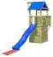 Spielturm K24 inkl. Balkon, Stauraum und Wellenrutsche - Abmessungen: 510 x 185 cm (L x B)