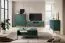 TV-Möbel mit genügend Stauraum Worthing 10, Farbe: Türkis / Schwarz - Abmessungen: 56 x 154 x 39 cm (H x B x T)