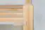 Schuhregal Kiefer Holz massiv, Farbe: Natur 100x58x26 cm