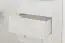 Kommode Kiefer massiv Vollholz weiß lackiert Junco  141 - 123 x 60 x 42 cm (H x B x T)