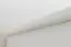 Kleiderschrank Kiefer Vollholz massiv weiß lackiert Junco 06 - Abmessung 195 x 135 x 59 cm