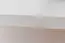 Couchtisch Kiefer massiv Vollholz weiß lackiert Junco 485 – Abmessung 50 x 60 x 60 cm