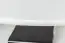 TV-Lowboard Massivholz Farbe: Weiß 65x65x65 cm 