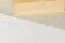 Nachtkommode Kiefer massiv Vollholz weiß lackiert Junco 127 - 44 x 40 x 35 cm (H x B x T)