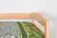 Bett ausziehbar 90 x 200 cm Buche Natur mit 2 Schublade(n)