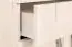 Kommode Camprodon 03, Farbe: Eiche Weiß - 95 x 50 x 37 cm (H x B x T)