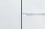 Drehtürenschrank / Kleiderschrank Sabadell 02, Farbe: Weiß / Weiß Hochglanz - 209 x 80 x 38 cm (H x B x T)