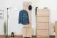 Garderobe Ainsa 02, Farbe: Eiche Braun - 209 x 50 x 37 cm (H x B x T)