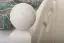 Kinderbett / Jugendbett Kiefer massiv Vollholz weiß lackiert 82, inkl. Lattenrost - 100 x 200 cm (B x L)