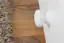 Nachtkommode Kiefer massiv Vollholz weiß lackiert 004 - Abmessung 43 x 43 x 33 cm (H x B x T)