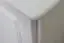 Kommode Kiefer massiv Vollholz weiß lackiert 007 - Abmessung 100 x 150 x 45 cm  (H x B x T)