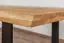 Esstisch Wooden Nature 413 Eiche massiv geölt, Tischplatte rustikal - 160 x 90 cm (B x T)