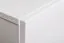 Außergewöhnliche Wohnwand Balestrand 145, Farbe: Weiß - Abmessungen: 150 x 330 x 40 cm (H x B x T), mit 10 Fächern