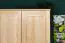 Kleiderschrank Massivholz natur 011 - Abmessung 190 x 90 x 60 cm (H x B x T)