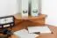 Schreibtisch Banjaran 29, Farbe: Erle - Abmessungen: 91 x 103 x 91 cm (H x B x T)