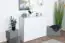 Jugendzimmer - Kommode Alard 06, Farbe: Weiß - Abmessungen: 94 x 120 x 40 cm (H x B x T)