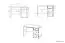 Kinderzimmer - Schreibtisch Egvad 18, Farbe: Weiß / Buche - Abmessungen: 79 x 117 x 51 cm (H x B x T), mit 1 Tür, 1 Schublade und 2 Fächern