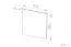 Schubladenfront Egvad, 2er Set, Farbe: Puderrosa - Abmessungen: 34 x 37 x 2 cm (H x B x T)