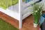 Massivholz Stockbett für Kinder und Jugendliche | Matratzenmaß: 140 x 200 cm | Weiß Lackiert | umbaubar in 2 Einzelbetten | Premium-Qualität | inkl. Rollroste Abbildung