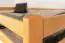 Massivholz Stockbett für Kinder und Jugendliche | Matratzenmaß: 120 x 200 cm | Natur Lackiert | umbaubar in 2 Einzelbetten | Premium-Qualität | inkl. Rollroste Abbildung