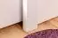 Stockbett mit Stauraum / 2 Schubkästen für Kinder 90 x 200 cm | Massivholz: Buche | Weiß Lackiert | umbaubar in 2 Einzelbetten | Premium-Qualität | inkl. Rollroste Abbildung