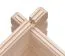 Gartenhaus SET naturbelassen mit Anbaudach 3,3m Breite, Rück- und Seitenwand, Grundfläche: 11,5m²